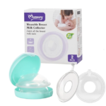 Momeasy Silicone Breast Milk Collector Shells (2 Pcs)