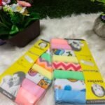 Soft Cotton Washable Baby Towel Set (8×8)